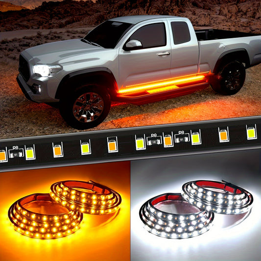 2pcs LED Sequential Truck Running Board Lights