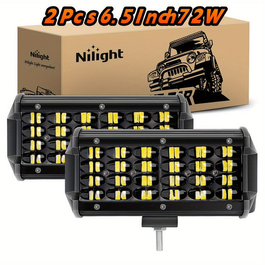 2pcs Nilight Light Bar