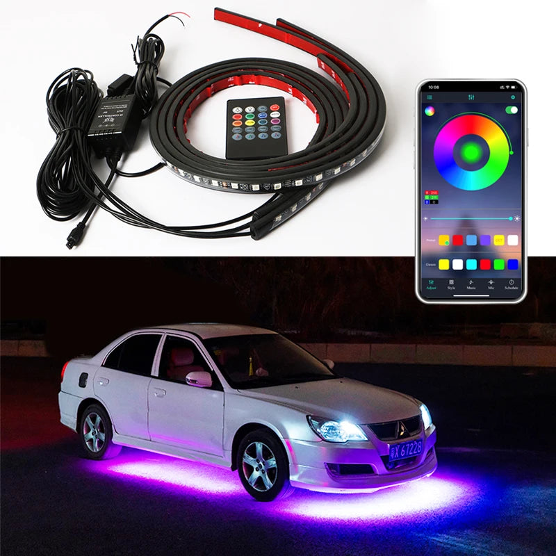 Car Underglow LED Light Kit