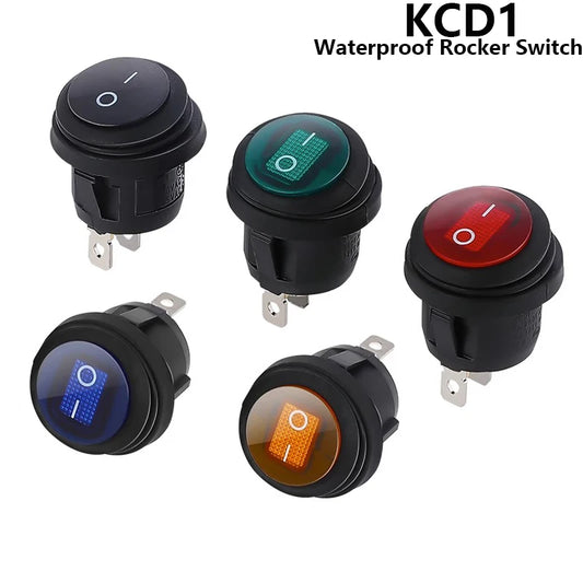 1Pcs LED rocker switch 12V