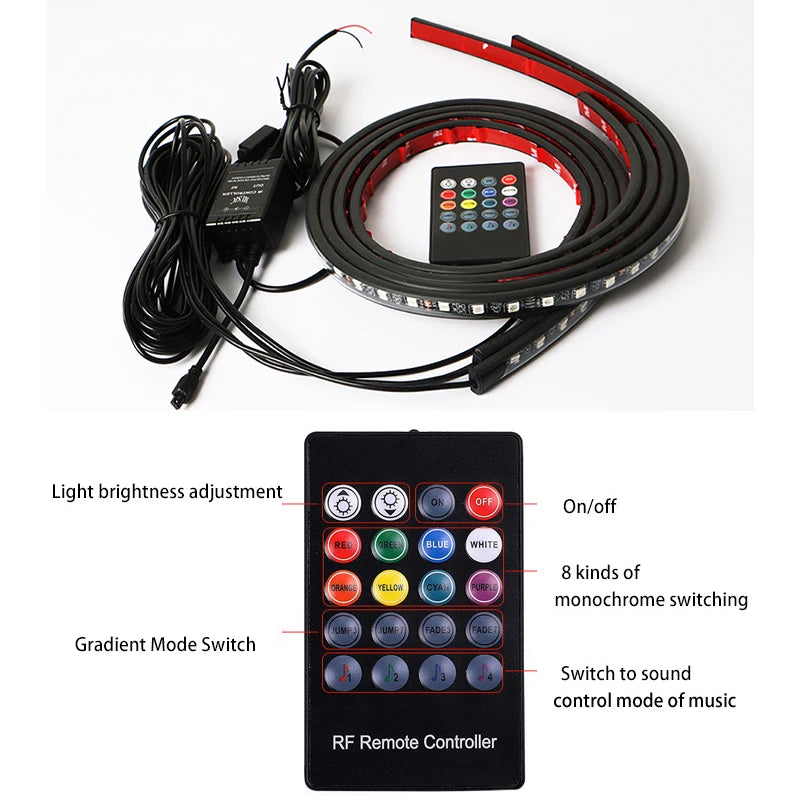 Car Underglow LED Light Kit