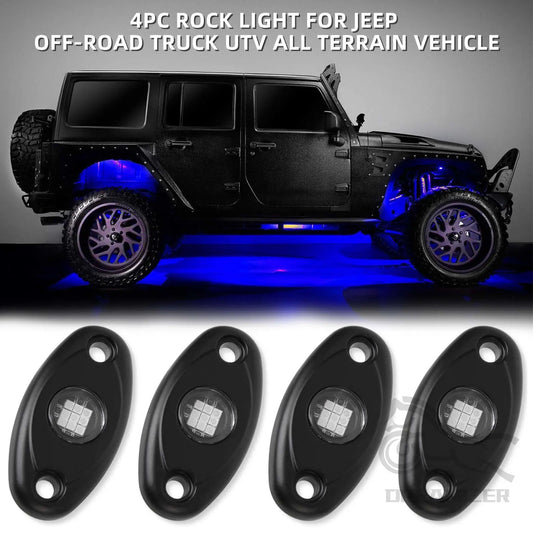 4Pods 9 LED Rock Lights Kit