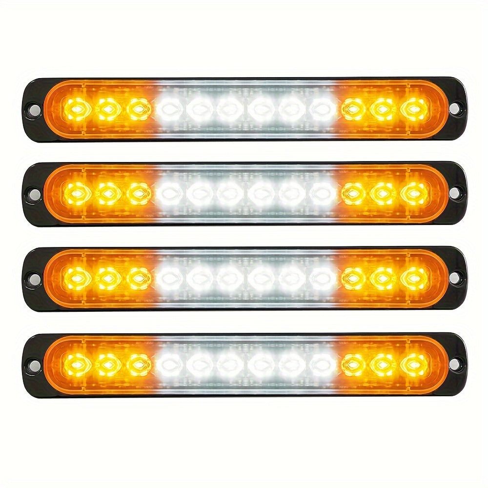 8pcs Ultra-Bright Warning Lights